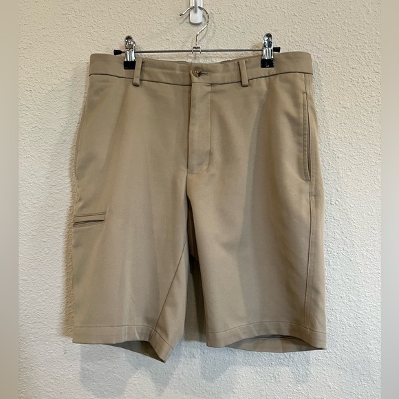 Greg Norman golf shorts size 30 tan - Picture 1 of 4